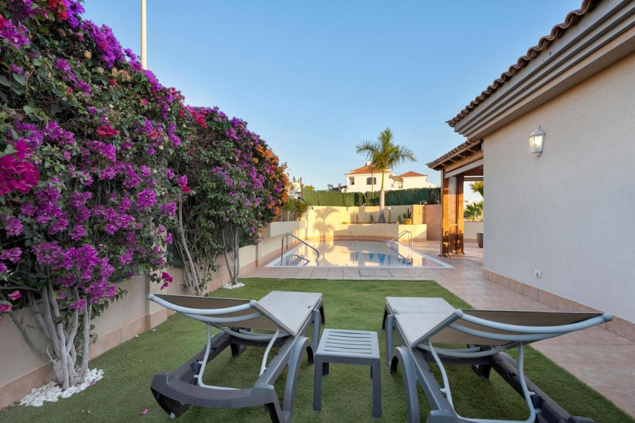 Magnifica Villa Happy Holidays Con Piscina En Los Gigantes Puerto de Santiago  Eksteriør billede