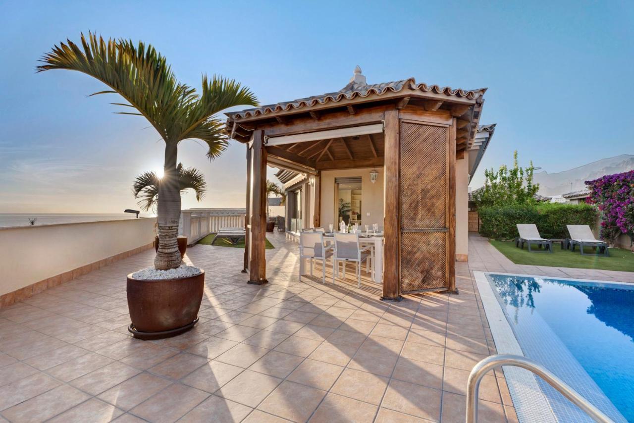 Magnifica Villa Happy Holidays Con Piscina En Los Gigantes Puerto de Santiago  Eksteriør billede
