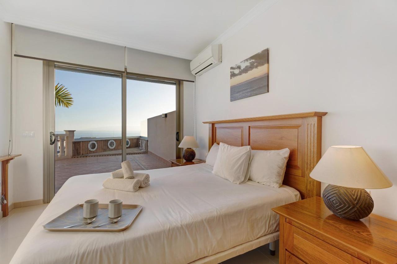 Magnifica Villa Happy Holidays Con Piscina En Los Gigantes Puerto de Santiago  Eksteriør billede
