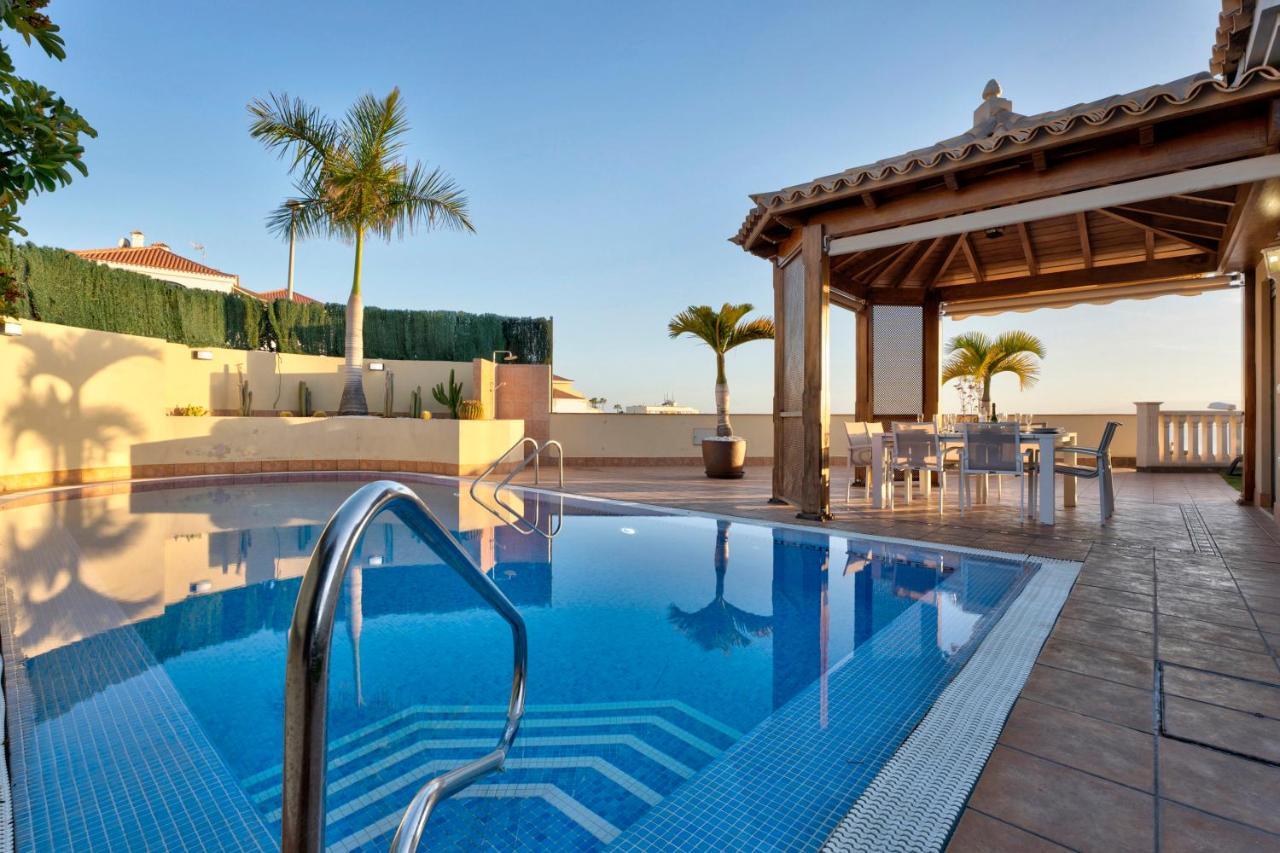 Magnifica Villa Happy Holidays Con Piscina En Los Gigantes Puerto de Santiago  Eksteriør billede