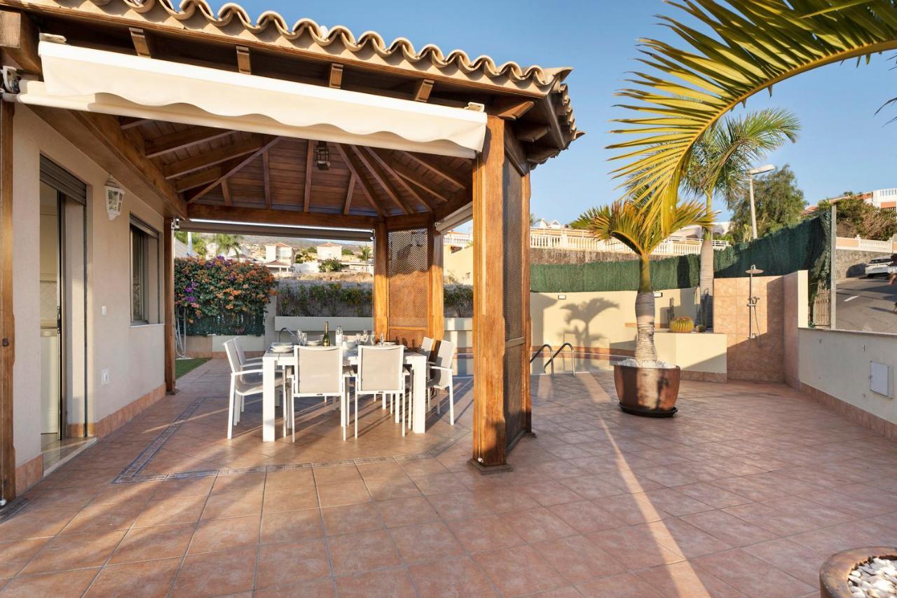 Magnifica Villa Happy Holidays Con Piscina En Los Gigantes Puerto de Santiago  Eksteriør billede